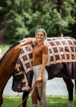 Horze Amy Damen Kurzarm-Poloshirt Mit Baumwollstretch -Cavallo Verkäufe 33536 rbbr 07