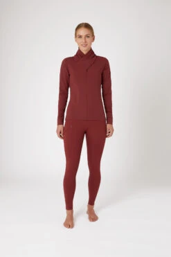 Horze Raquel Damen Trainingsshirt Mit Hohem Kragen -Cavallo Verkäufe 33540 MWRE 3