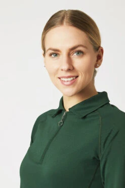 Horze Tiana Damen Poloshirt Mit Langen Ärmeln -Cavallo Verkäufe 33556 MVGR 6