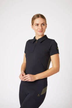 Horze Sagira Damen Trainingshirt Mit Goldener Rückseite -Cavallo Verkäufe 33571 VDB 3