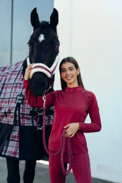 Horze Mia Damen Trainingsshirt Mit Langen Ärmeln Und Mesh-Einsätzen -Cavallo Verkäufe 33578 ADPI 8