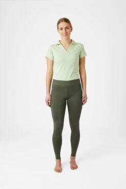 Horze Kia Damen Jersey Poloshirt Mit Rückenprint -Cavallo Verkäufe 33579 FMGR 4