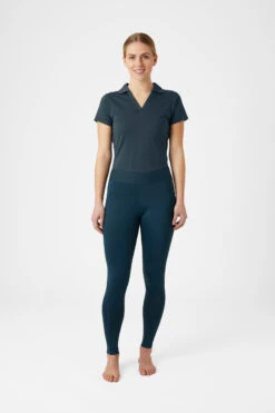 Horze Kia Damen Jersey Poloshirt Mit Rückenprint -Cavallo Verkäufe 33579 RPB 4