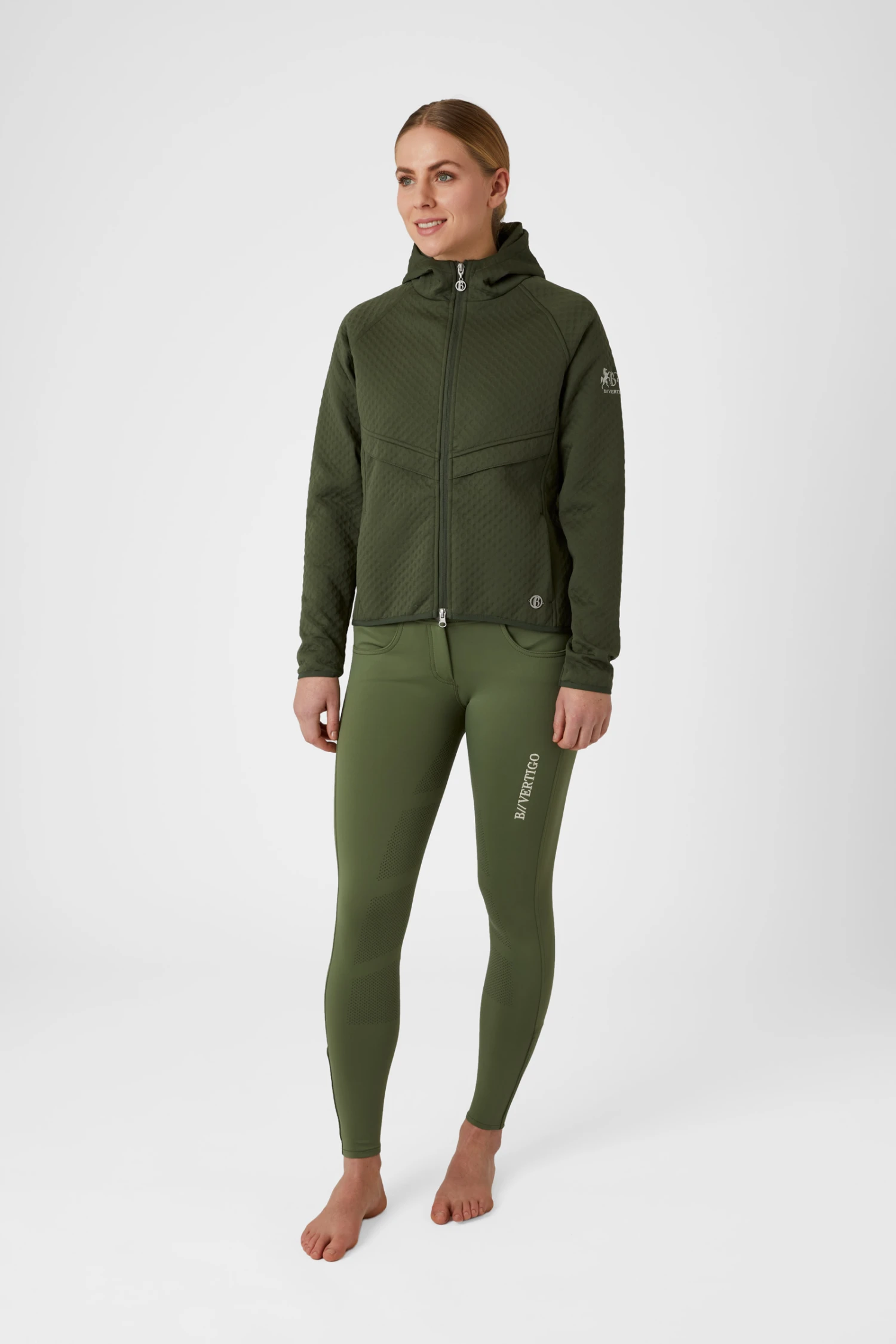 B Vertigo Norah Damen Sweatshirtjacke Aus Scuba Material 11 B Vertigo Norah Damen Sweatshirtjacke Aus Scuba Material – Bild 11