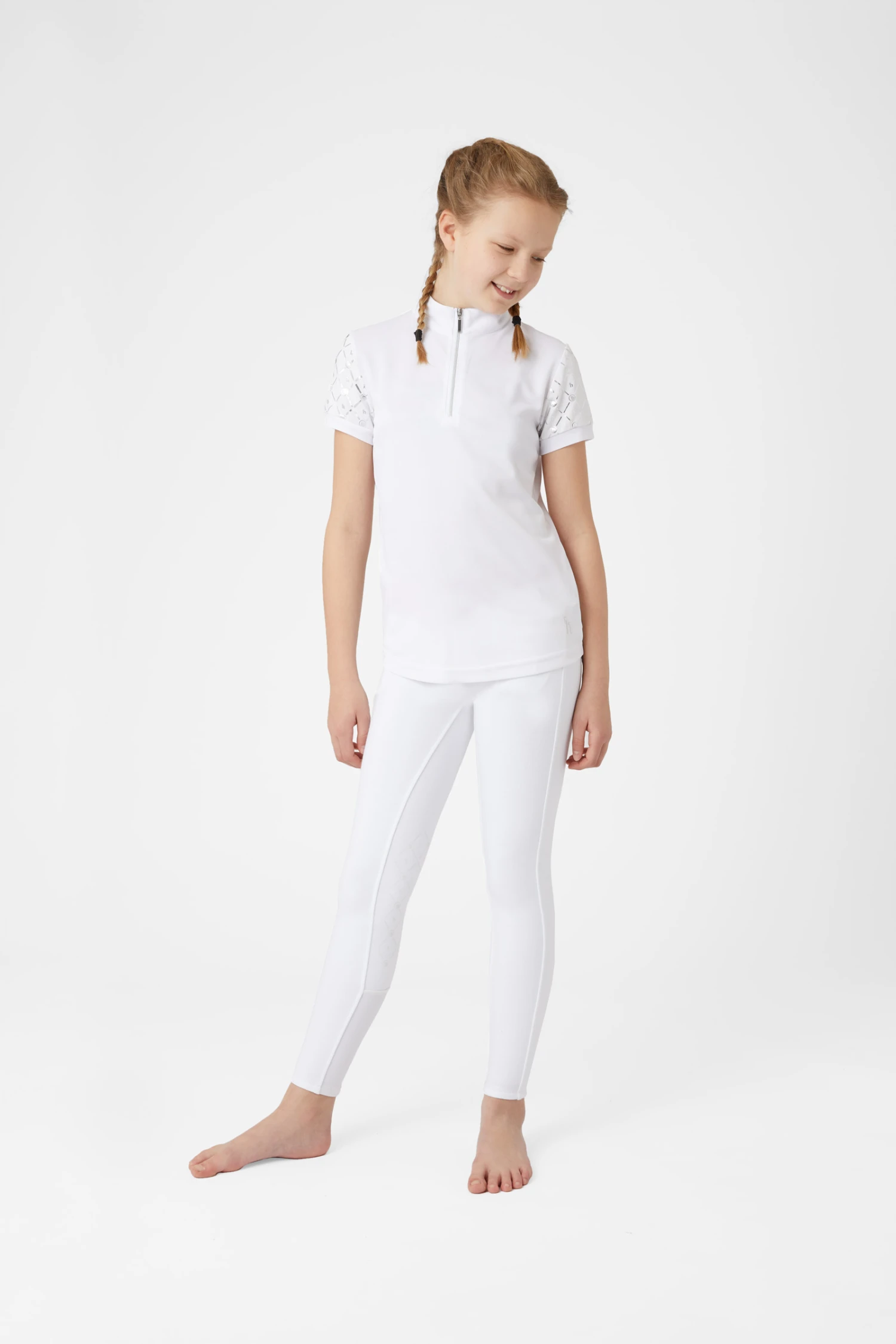 Horze Fia Kinder Trainings-/ Turniershirt Mit Kurzen Ärmeln 16 Horze Fia Kinder Trainings-/ Turniershirt Mit Kurzen Ärmeln – Bild 16