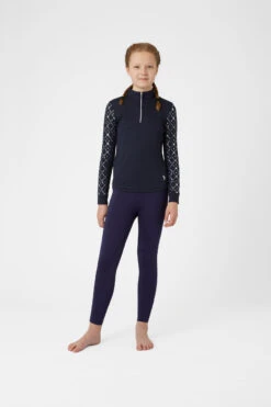 Horze Fia Kinder Trainings-/ Turniershirt Mit Langen Ärmeln -Cavallo Verkäufe 33598 PDB 3