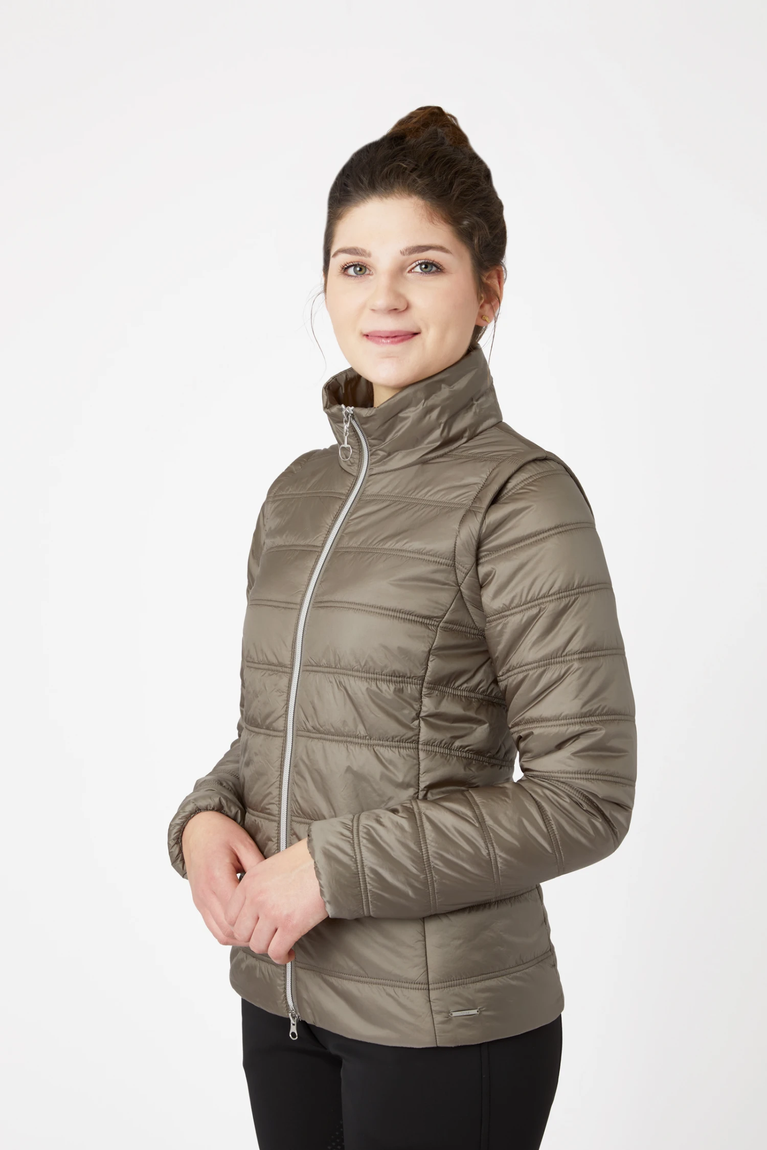Horze Natalie Damen Reitjacke Mit Abnehmbaren Ärmeln 2 Horze Natalie Damen Reitjacke Mit Abnehmbaren Ärmeln – Bild 2