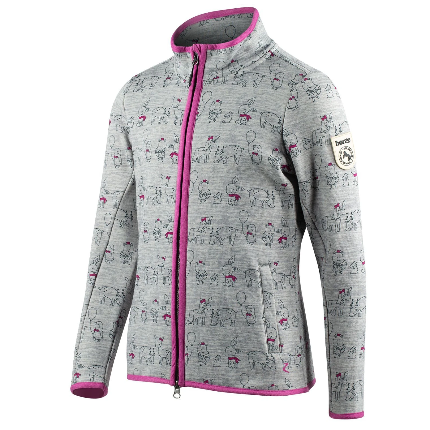 Horze Cheryl Kinder Collegejacke 2 Horze Cheryl Kinder Collegejacke – Bild 2