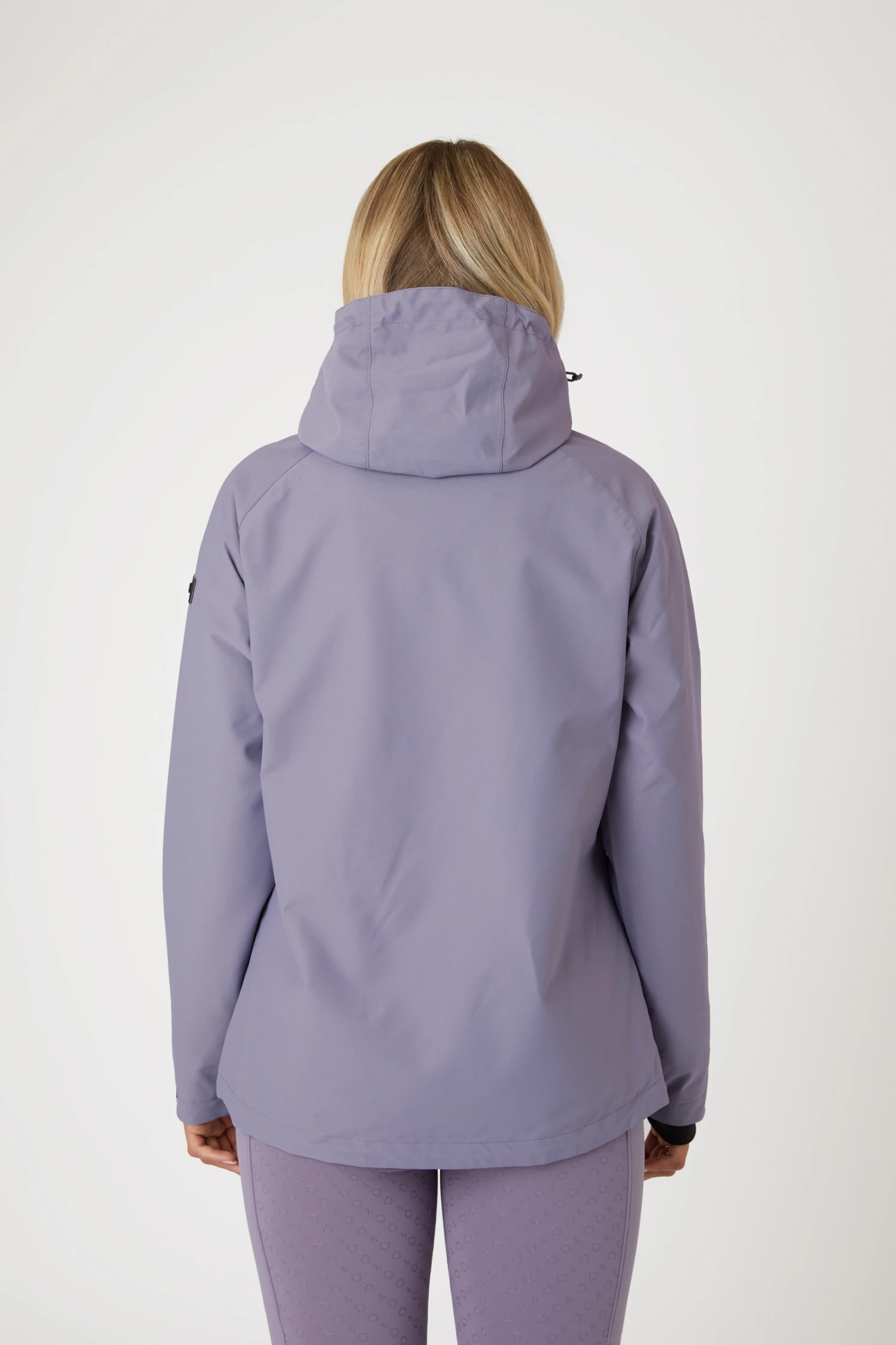 Horze Ayla Damen Regenjacke Mit Reißverschlüssen 4 Horze Ayla Damen Regenjacke Mit Reißverschlüssen – Bild 4