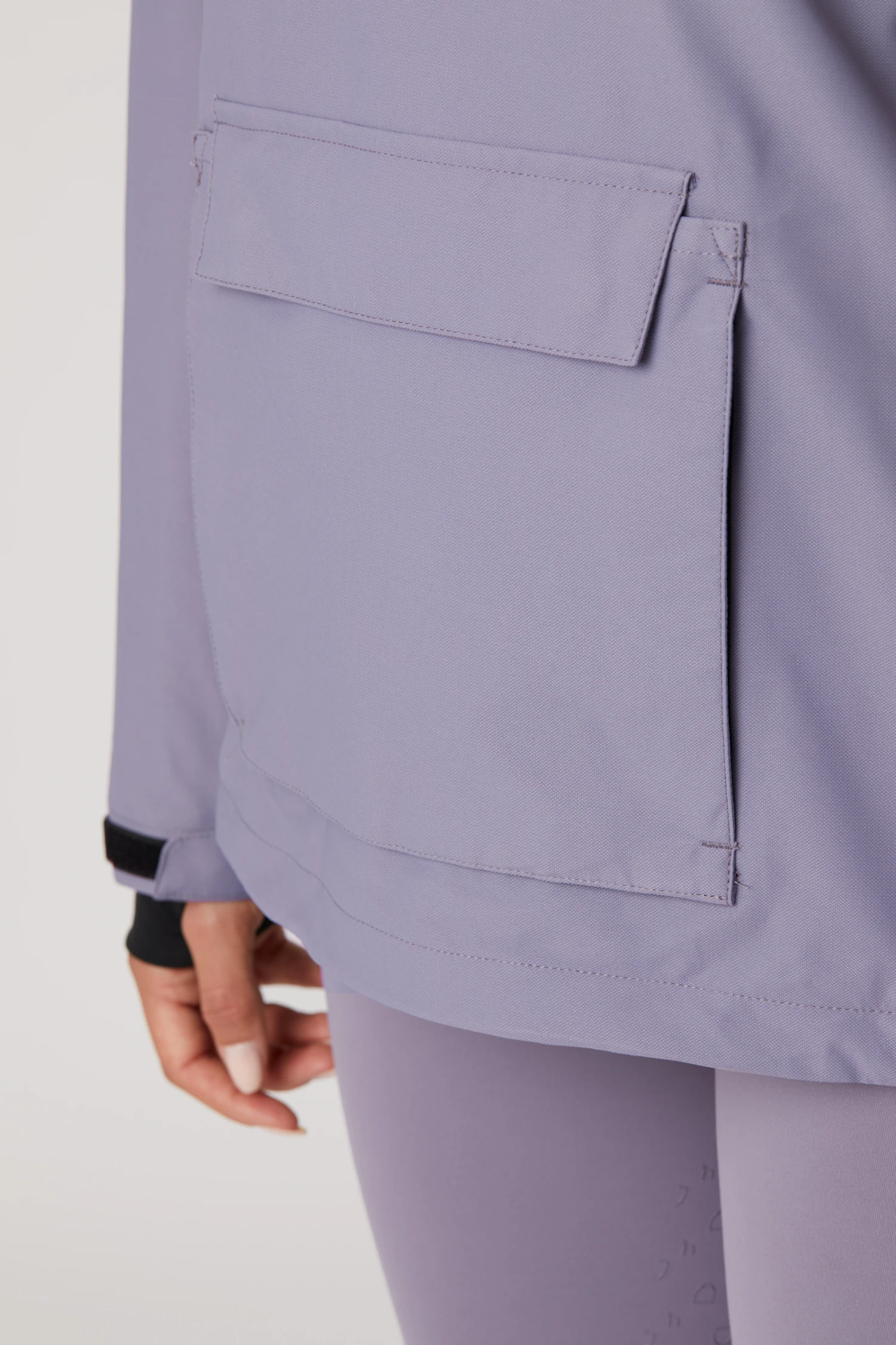 Horze Ayla Damen Regenjacke Mit Reißverschlüssen 5 Horze Ayla Damen Regenjacke Mit Reißverschlüssen – Bild 5