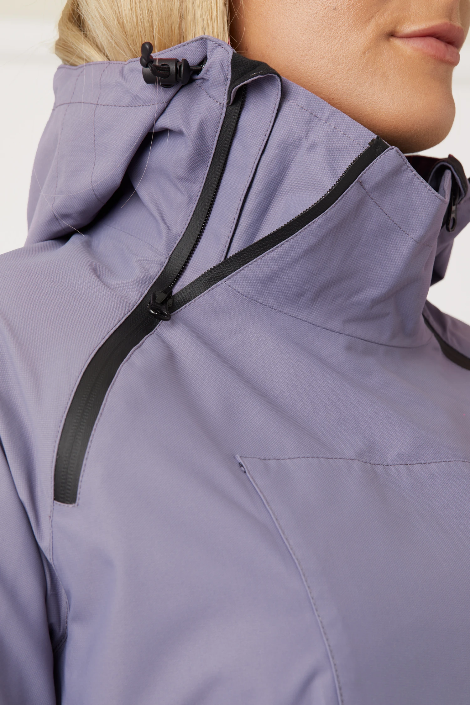 Horze Ayla Damen Regenjacke Mit Reißverschlüssen 6 Horze Ayla Damen Regenjacke Mit Reißverschlüssen – Bild 6