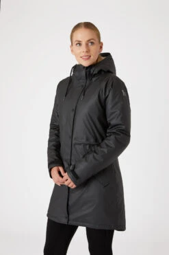 Horze Dania Damen Winter Regenmantel Mit Fleecefutter -Cavallo Verkäufe 33636 bl 02