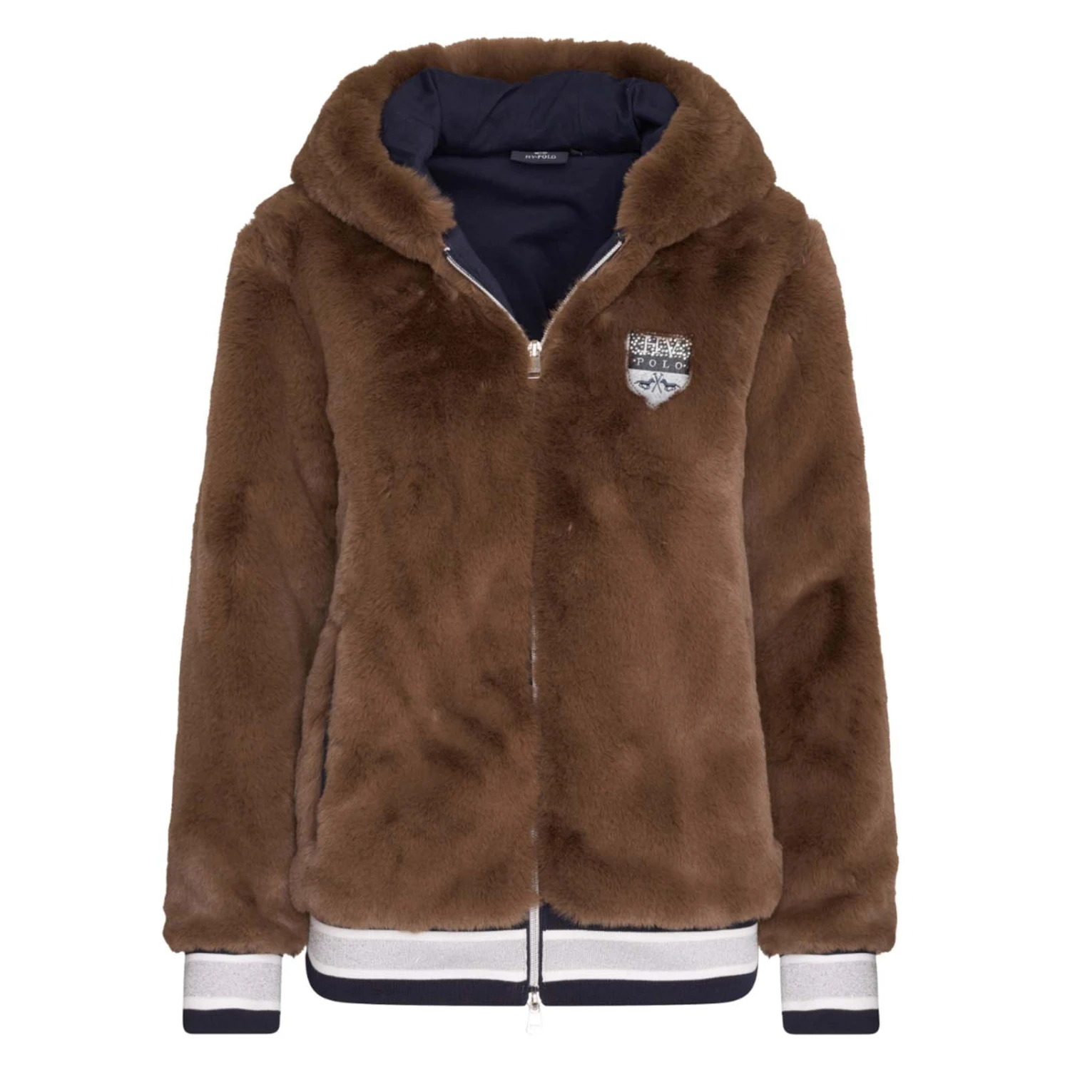 HV Polo Benthe Kunstpelz Damenjacke 3 HV Polo Benthe Kunstpelz Damenjacke – Bild 3