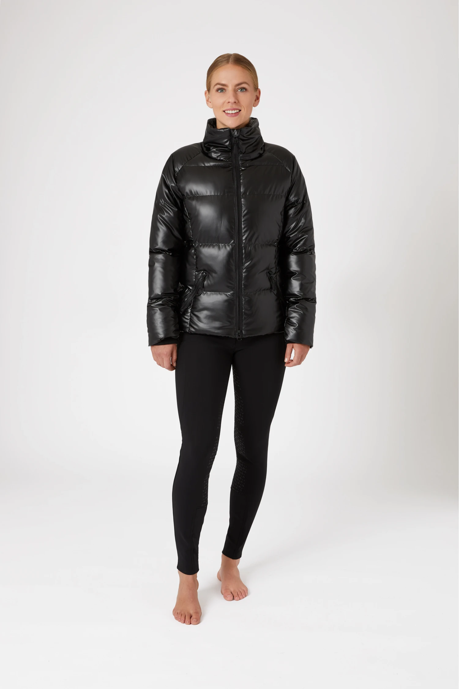 Horze Rianna Glänzende, Gefütterte Damen Reitjacke 3 Horze Rianna Glänzende, Gefütterte Damen Reitjacke – Bild 3