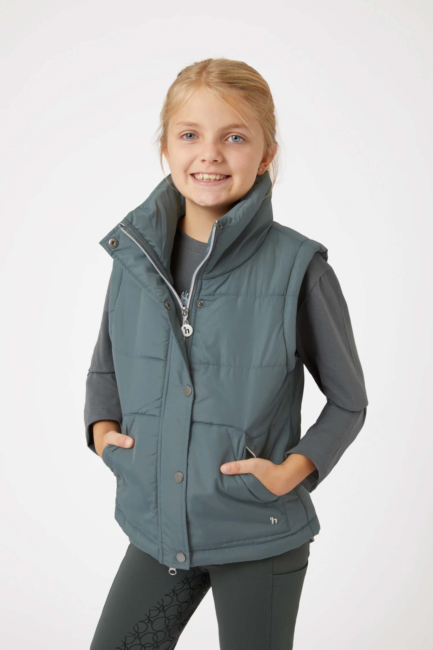 Horze Leighton Teens Winter Reitweste 2 Horze Leighton Teens Winter Reitweste – Bild 2