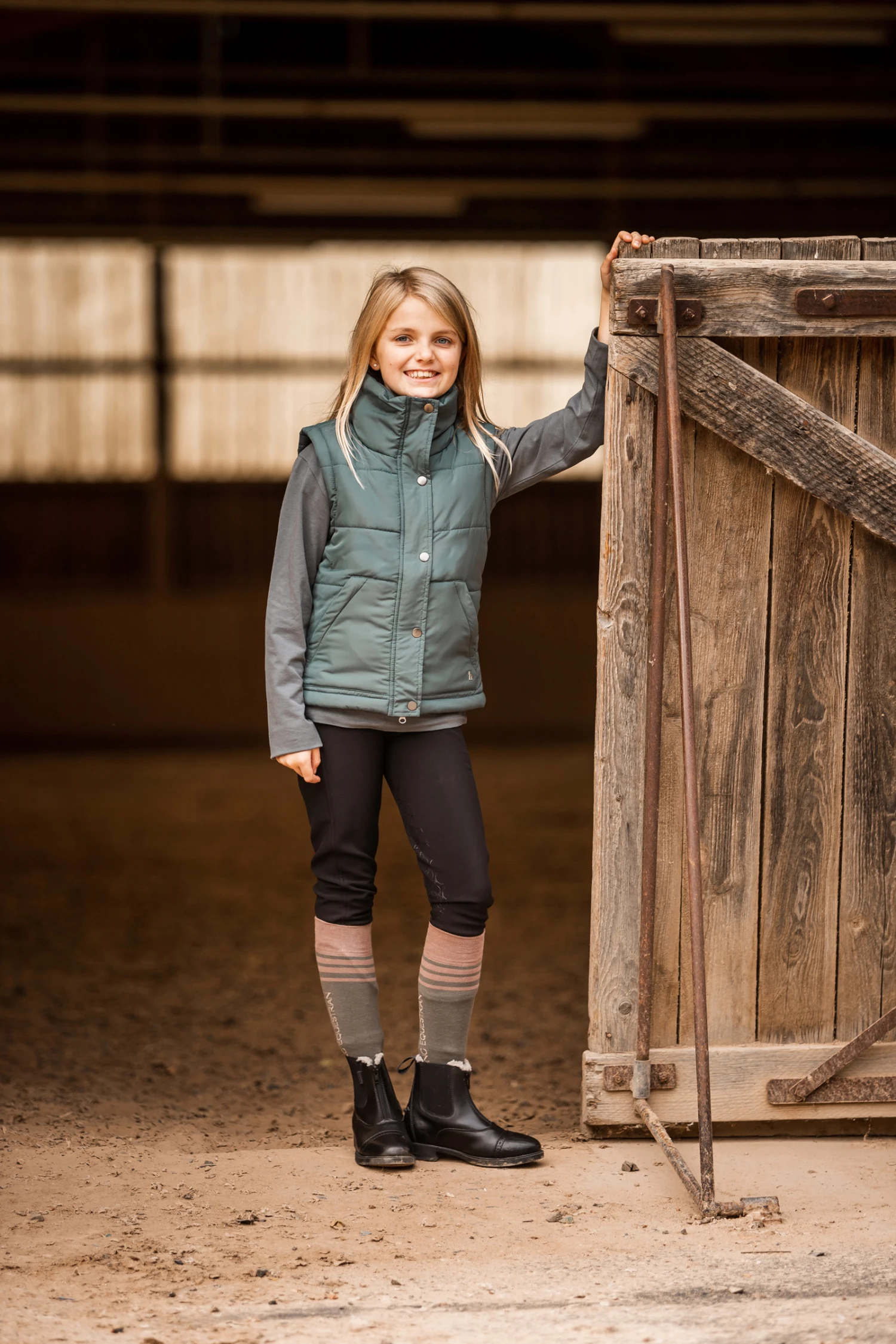 Horze Leighton Teens Winter Reitweste 7 Horze Leighton Teens Winter Reitweste – Bild 7