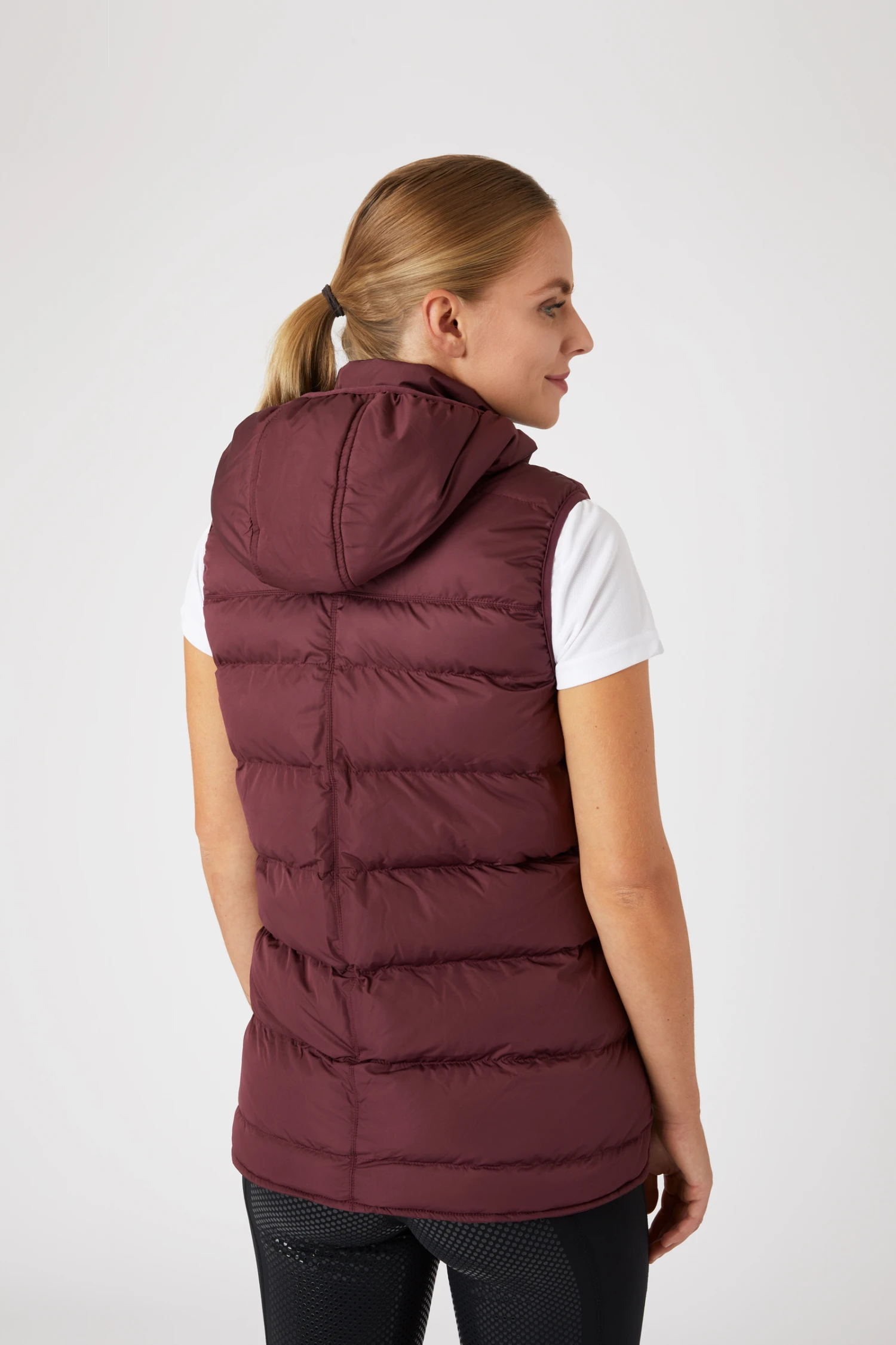 Horze Callie Gefütterte Damen Reitweste Mit Kapuze 4 Horze Callie Gefütterte Damen Reitweste Mit Kapuze – Bild 4