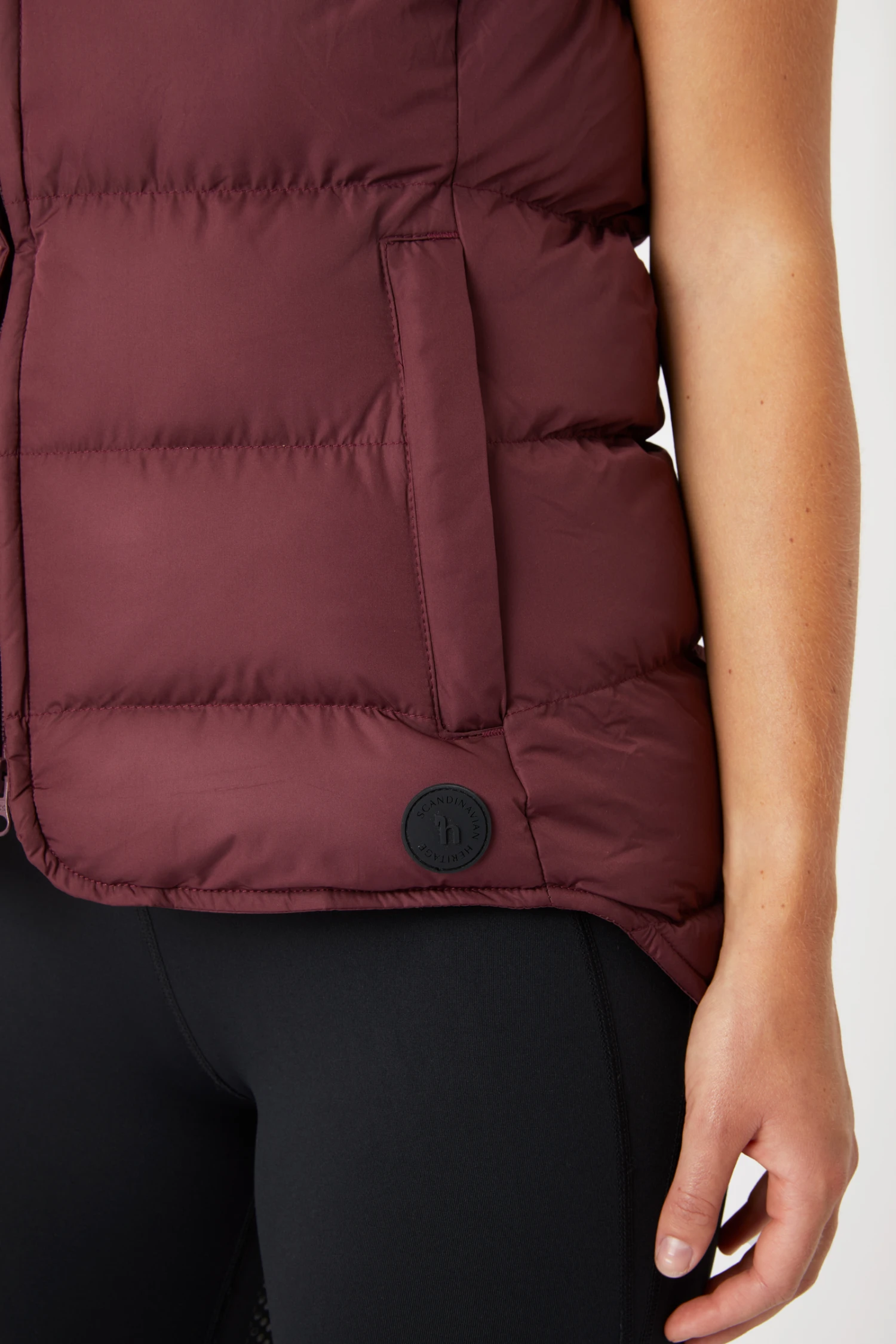 Horze Callie Gefütterte Damen Reitweste Mit Kapuze 6 Horze Callie Gefütterte Damen Reitweste Mit Kapuze – Bild 6