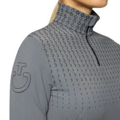 Cavalleria Toscana Damen Jersey Fleece Rollkragenshirt -Cavallo Verkäufe 336578 G 4