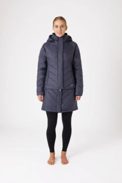 Horze Aurora Gefütterte Damen Parka Reitjacke Mit Abnehmbarem Rock -Cavallo Verkäufe 33663 590 03