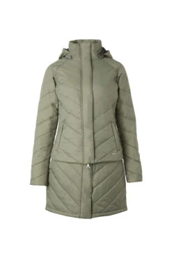 Horze Aurora Gefütterte Damen Parka Reitjacke Mit Abnehmbarem Rock -Cavallo Verkäufe 33663 630 01