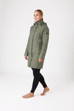 Horze Aurora Gefütterte Damen Parka Reitjacke Mit Abnehmbarem Rock -Cavallo Verkäufe 33663 630 02