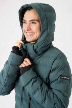 B Vertigo Celeste Damen Wasserdichte Parka Reitjacke -Cavallo Verkäufe 33683 681 06