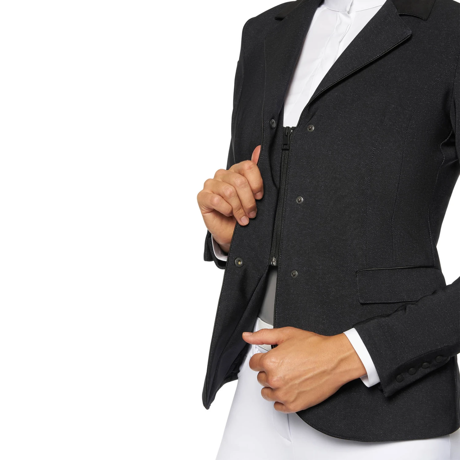 Cavalleria Toscana Damen Turnierjackett Mit Reißverschluss 5 Cavalleria Toscana Damen Turnierjackett Mit Reißverschluss – Bild 5