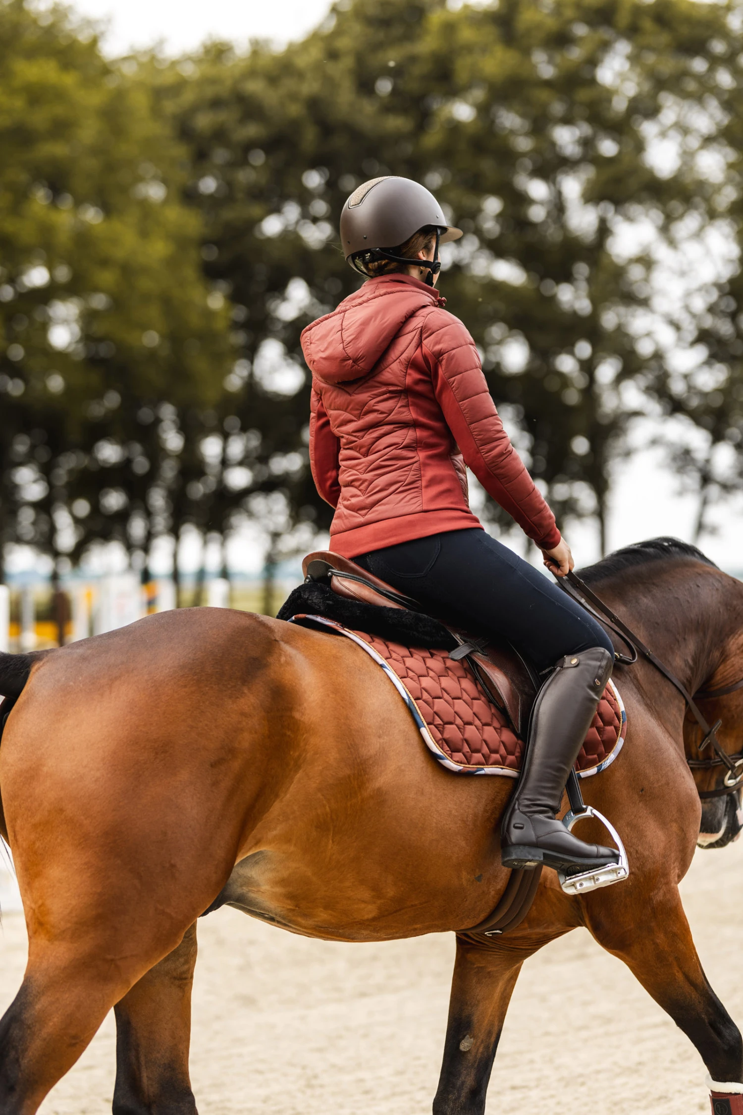 Horze Shannon Leichte Wattierte Damen Reitjacke 12 Horze Shannon Leichte Wattierte Damen Reitjacke – Bild 12