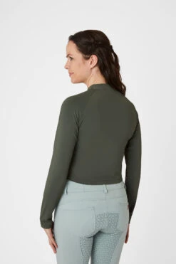 Horze Gabriela Damen Crop Top Mit UV-Schutz -Cavallo Verkäufe 33704 IDGR 4