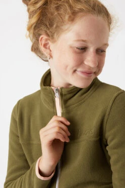 Horze Monster Kinder Fleece Reitjacke -Cavallo Verkäufe 33708 NTBR 6