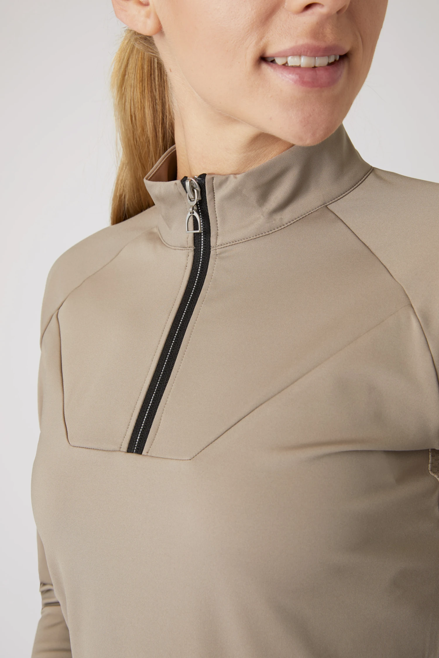 Horze Katya Damen Trainingsshirt Mit Fleecefutter 13 Horze Katya Damen Trainingsshirt Mit Fleecefutter – Bild 13