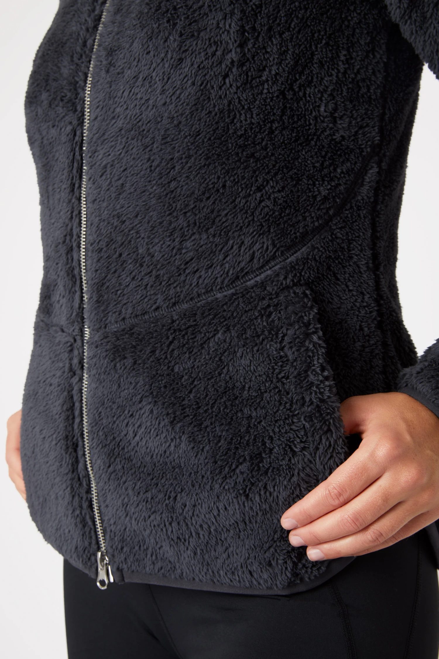 Horze Merida Damen Teddyfleece Reitjacke 6 Horze Merida Damen Teddyfleece Reitjacke – Bild 6