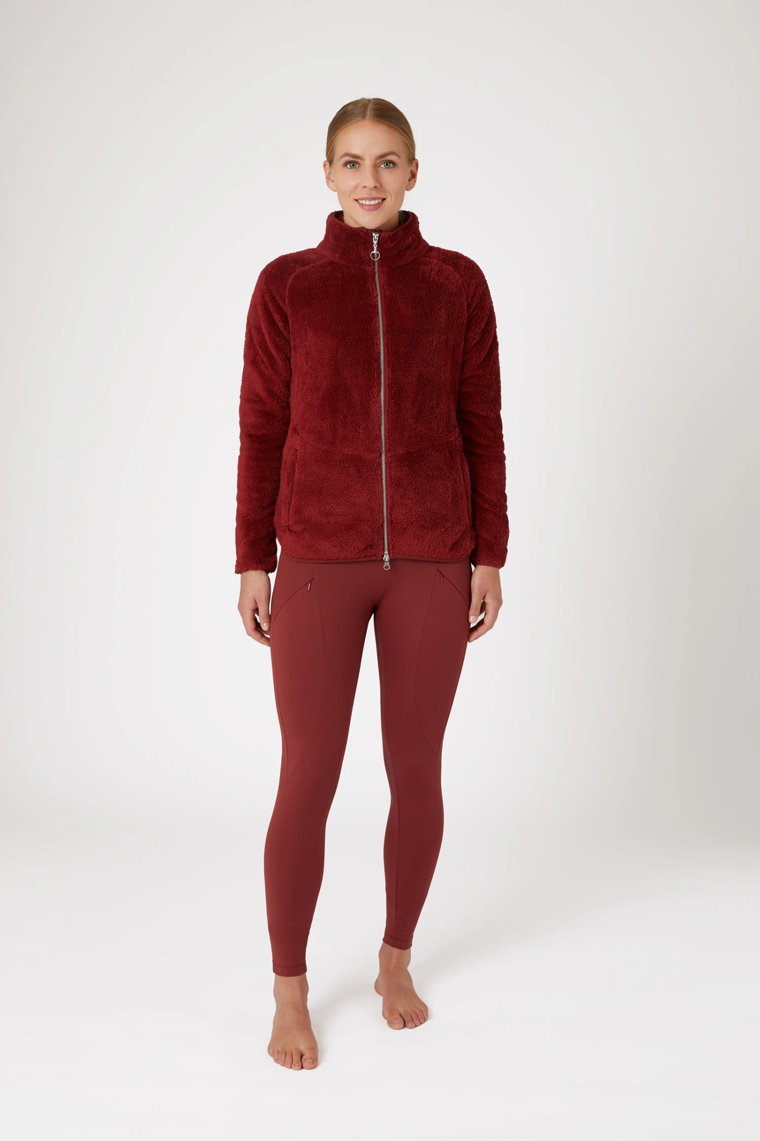 Horze Merida Damen Teddyfleece Reitjacke 19 Horze Merida Damen Teddyfleece Reitjacke – Bild 19