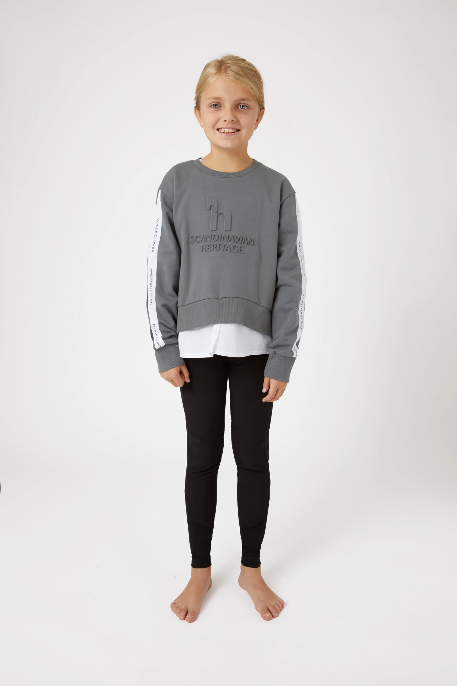 Horze Leighton Teens Sweatshirt Mit Bluse 10 Horze Leighton Teens Sweatshirt Mit Bluse – Bild 10