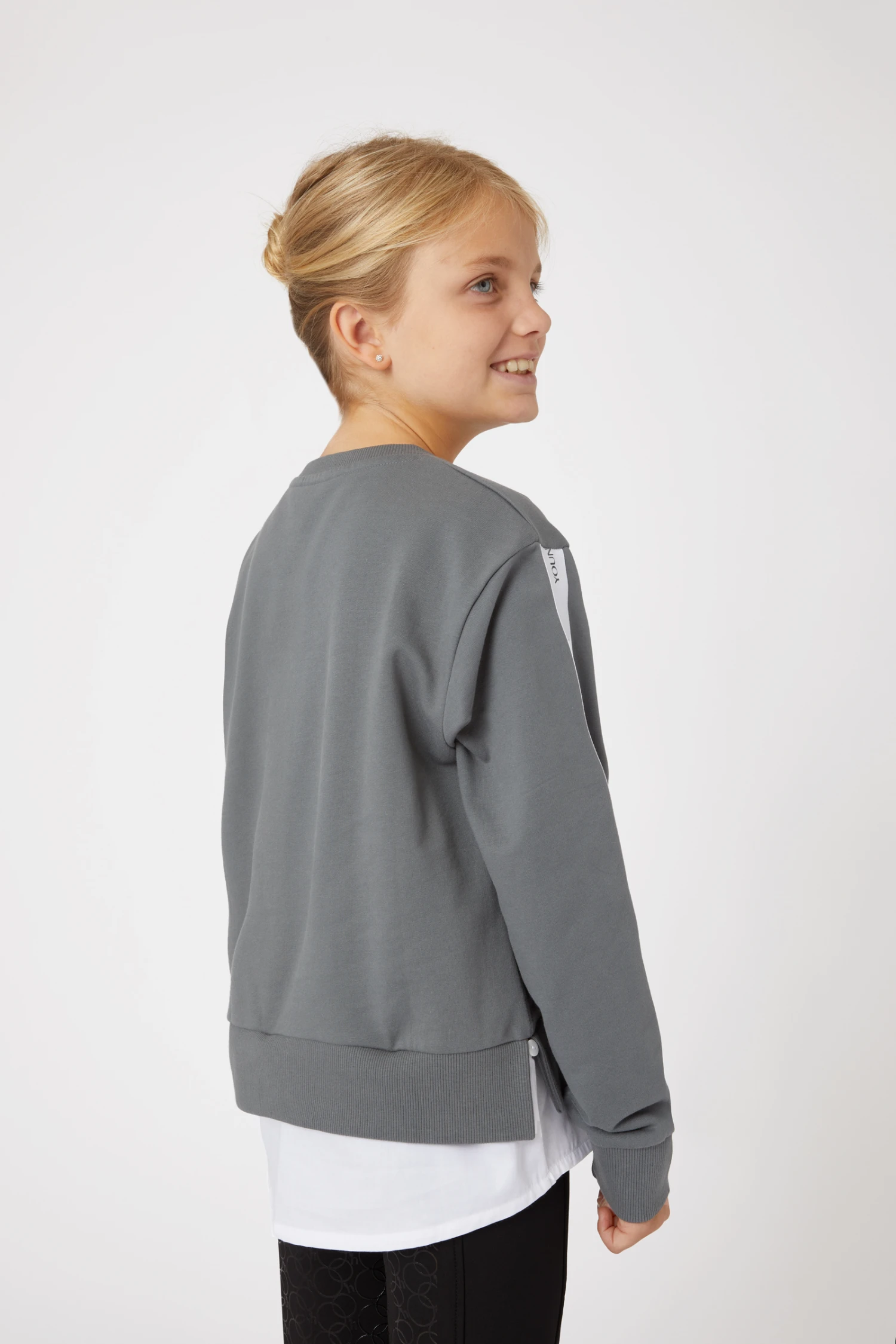 Horze Leighton Teens Sweatshirt Mit Bluse 11 Horze Leighton Teens Sweatshirt Mit Bluse – Bild 11