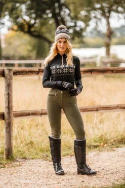 Horze Emily Trainingsshirt Mit Winterprint -Cavallo Verkäufe 33724 bl 07