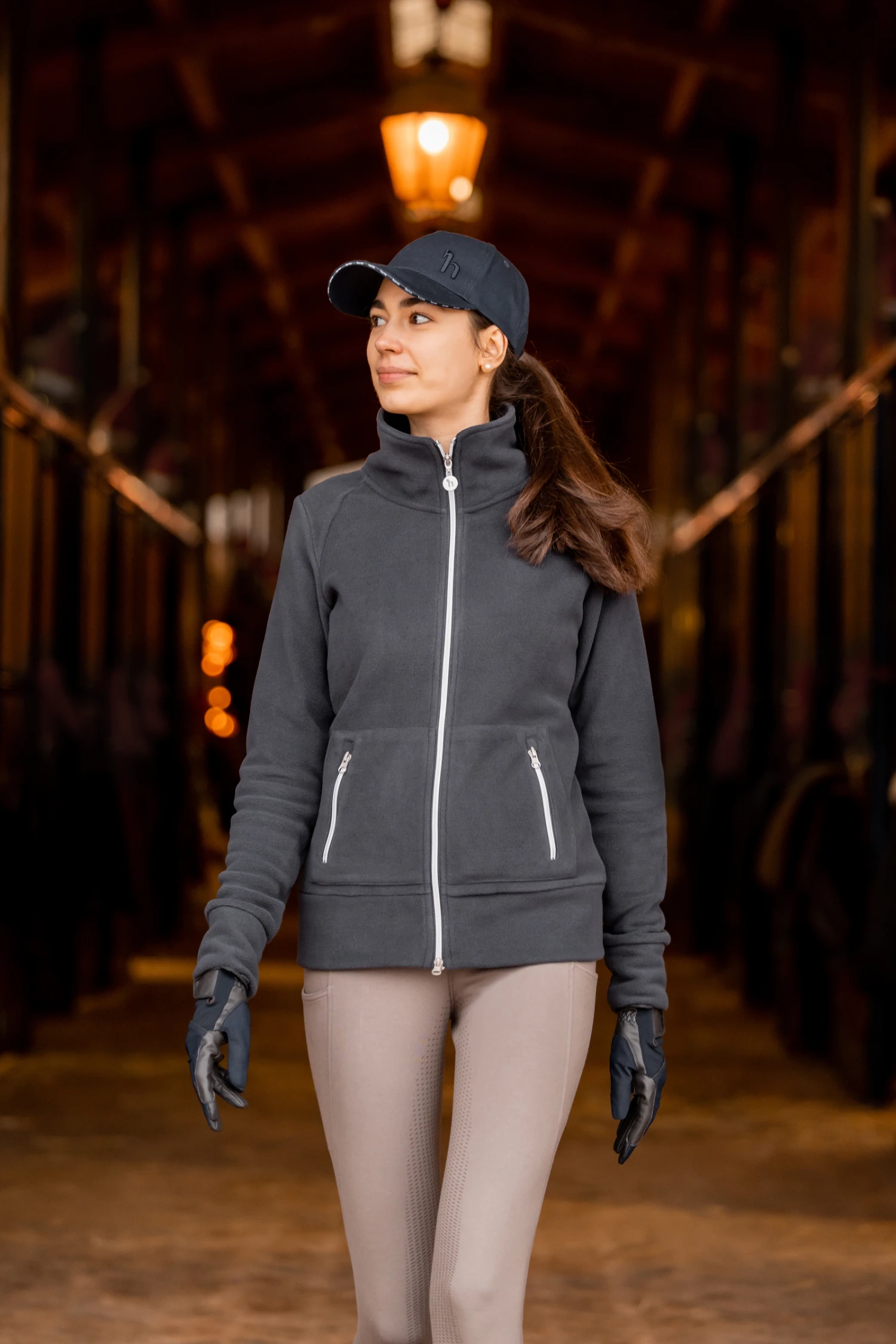 Horze Ellie Damen Fleece Reitjacke 17 Horze Ellie Damen Fleece Reitjacke – Bild 17