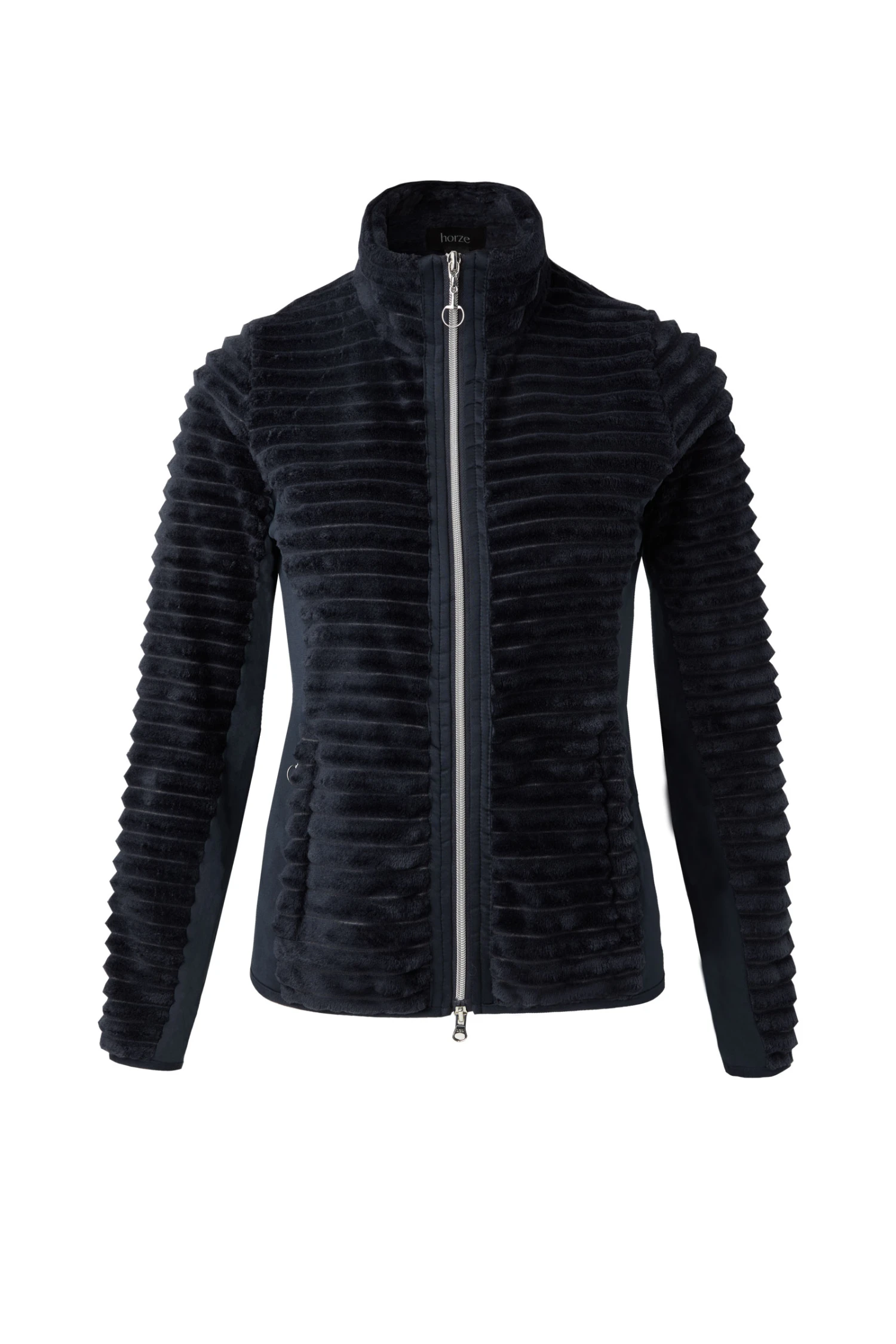 Horze Della Gestreifte Fleece Reitjacke 9 Horze Della Gestreifte Fleece Reitjacke – Bild 9