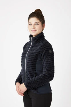 Horze Della Gestreifte Fleece Reitjacke 24 Horze Della Gestreifte Fleece Reitjacke -Cavallo Verkäufe 33742 590 02