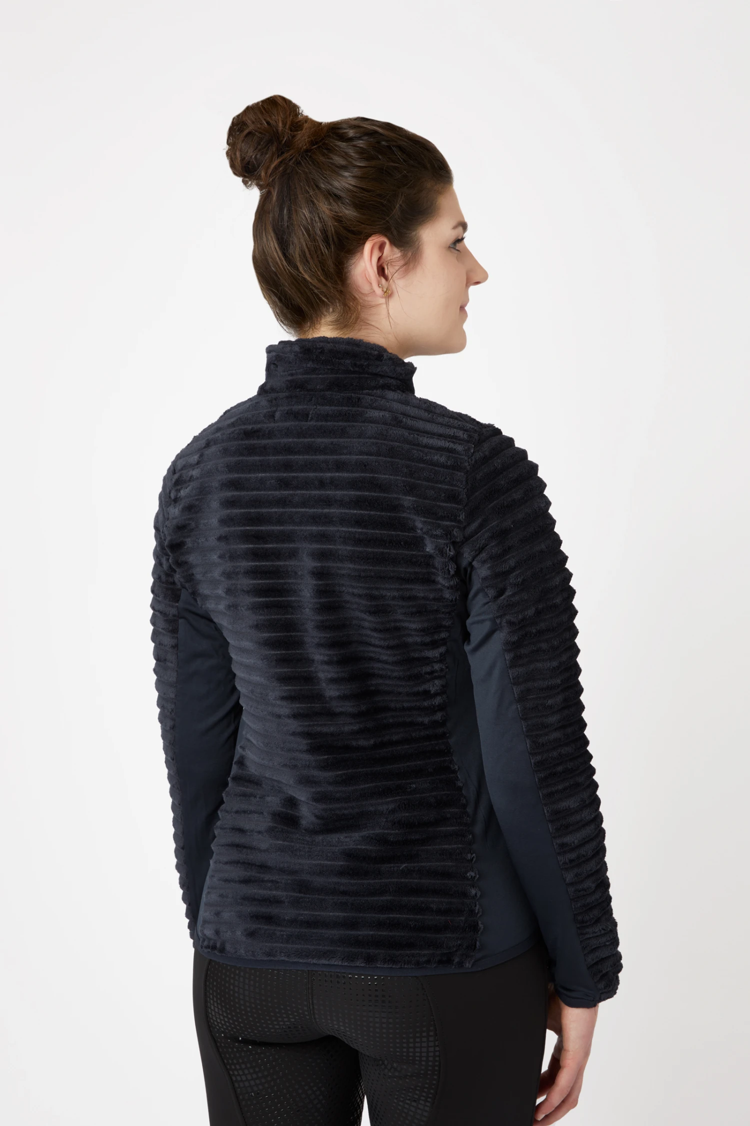 Horze Della Gestreifte Fleece Reitjacke 12 Horze Della Gestreifte Fleece Reitjacke – Bild 12