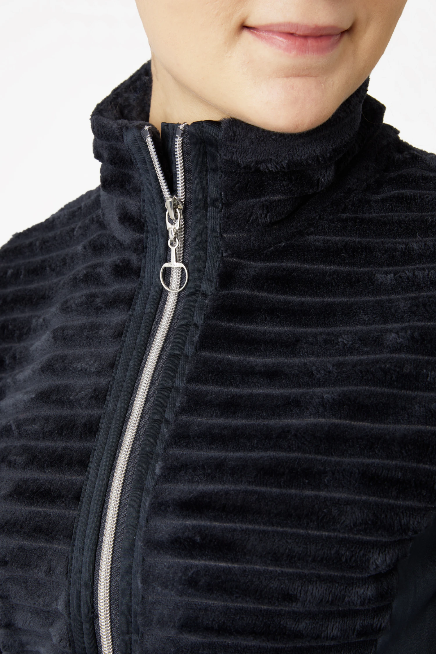 Horze Della Gestreifte Fleece Reitjacke 13 Horze Della Gestreifte Fleece Reitjacke – Bild 13