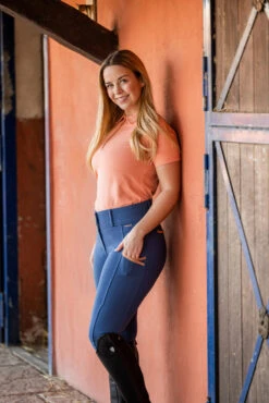 Horze Zola Damen Stretch Polo Shirt -Cavallo Verkäufe 33748 346 07