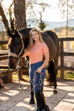 Horze Zola Damen Stretch Polo Shirt -Cavallo Verkäufe 33748 346 08