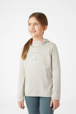 Horze Chloe Kinder Funktions Hoodie Mit Logo Print -Cavallo Verkäufe 33756 705 02