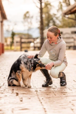Horze Chloe Kinder Funktions Hoodie Mit Logo Print -Cavallo Verkäufe 33756 705 07