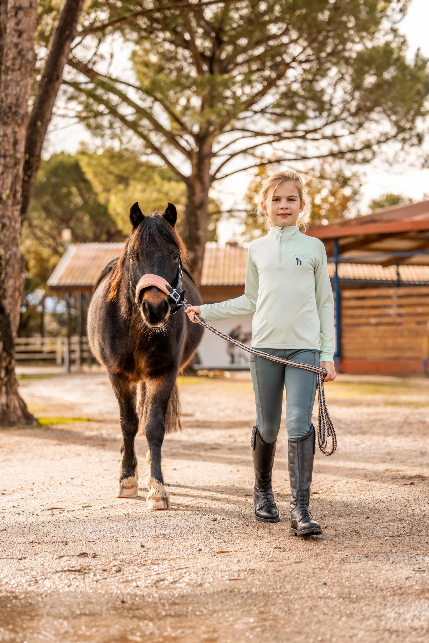 Horze Lola Kinder Langarm Training Shirt 12 Horze Lola Kinder Langarm Training Shirt – Bild 12