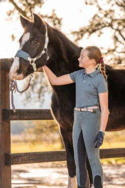 Horze Rae Kinder Funktions Poloshirt -Cavallo Verkäufe 33758 576 06