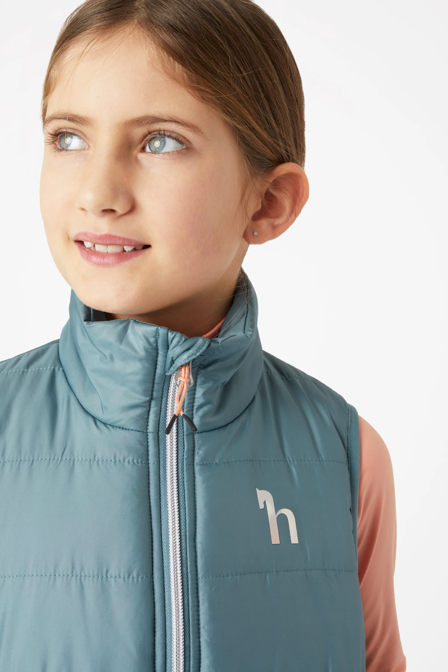 Horze Bella Leichte Wattierte Kinderweste 4 Horze Bella Leichte Wattierte Kinderweste – Bild 4