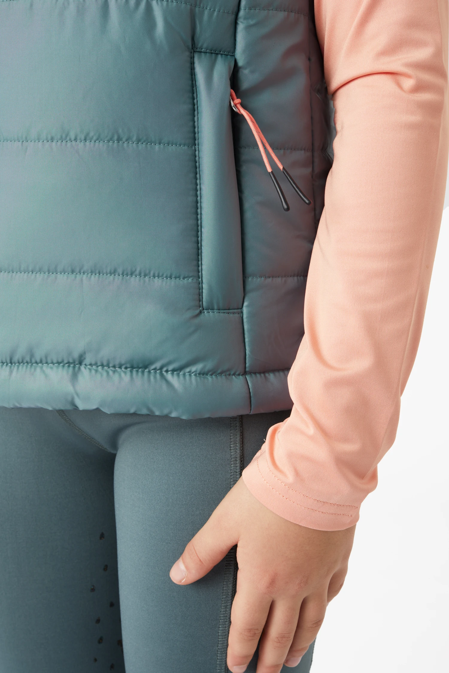 Horze Bella Leichte Wattierte Kinderweste 6 Horze Bella Leichte Wattierte Kinderweste – Bild 6